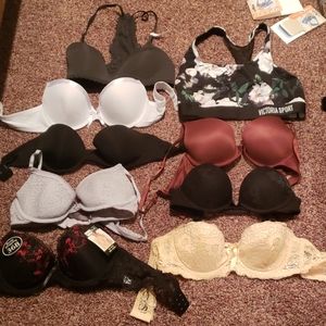 Victoria secret and aerie bras